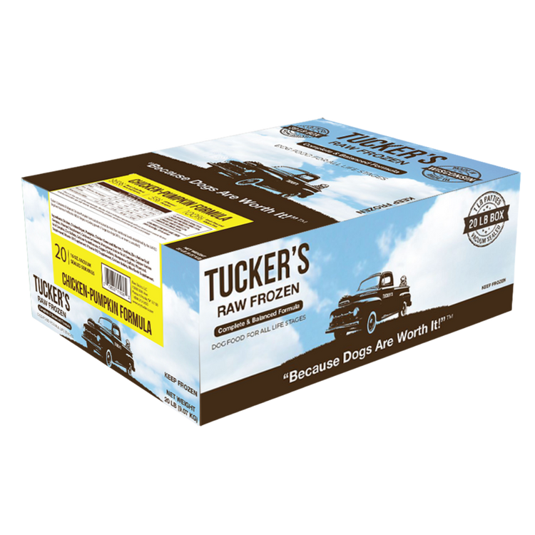 Tucker's Frozen Chicken & Pumpkin
