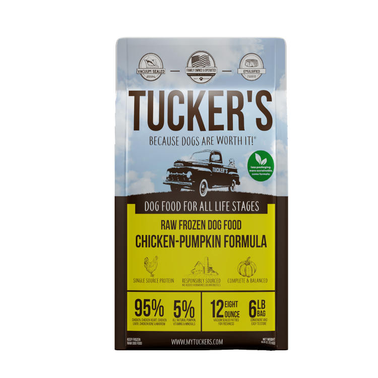 Tucker's Frozen Chicken & Pumpkin