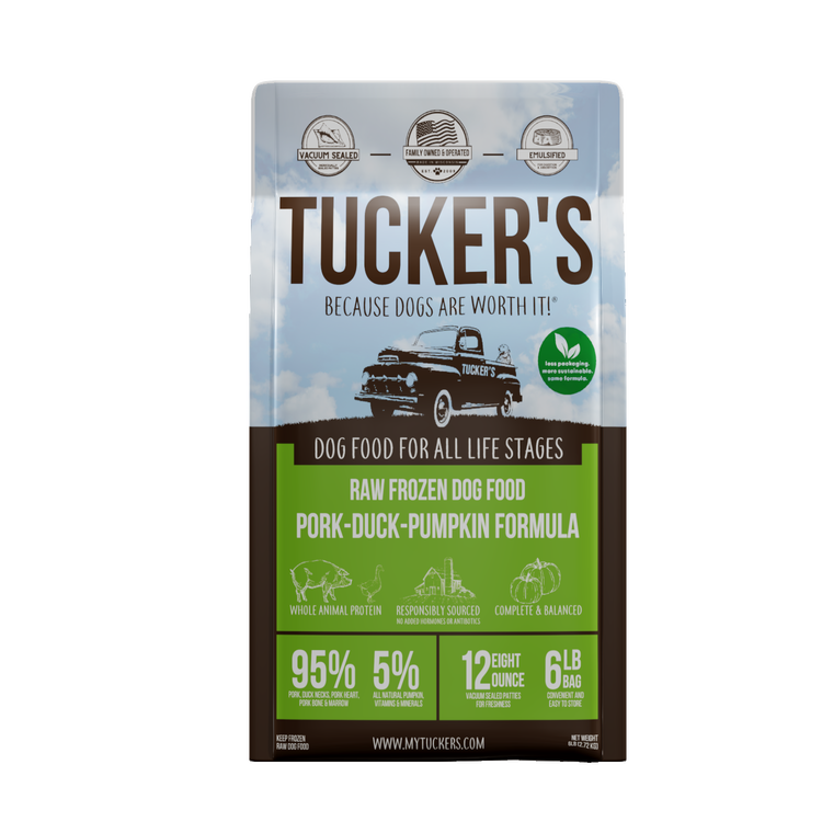 Tucker's Frozen Pork & Duck & Pumpkin (Preorder June Delivery)
