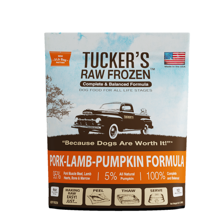 Tucker's Frozen Pork & Lamb & Pumpkin