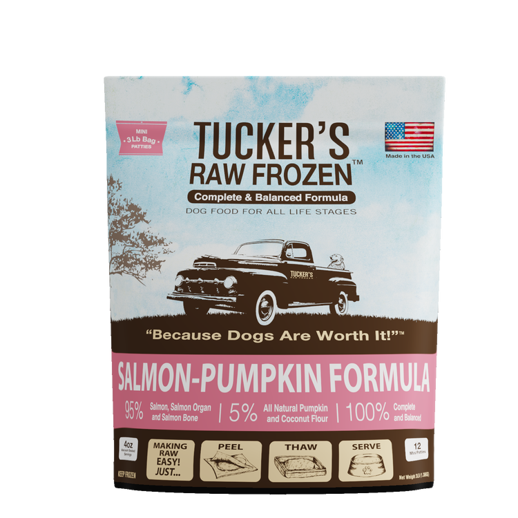 Tucker's Frozen Salmon & Pumpkin
