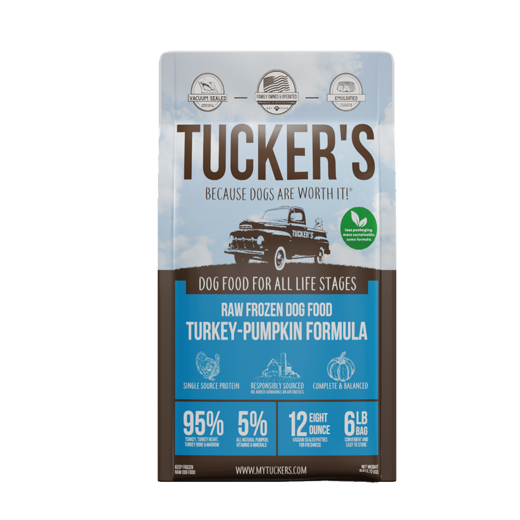 Tucker's Frozen Turkey & Pumpkin