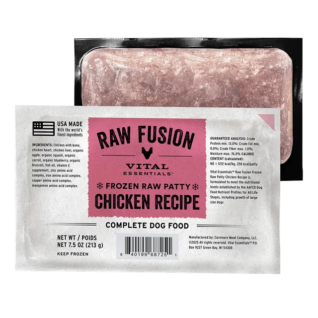 VE Frozen Fusion Chicken Patties (Preorder Oct 2026)