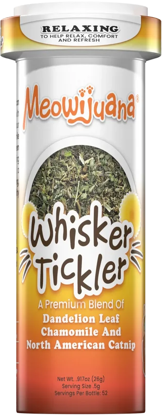 MEOW Catnip Blend Whisker Tickler