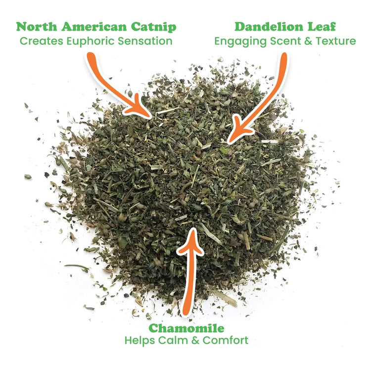 MEOW Catnip Blend Whisker Tickler