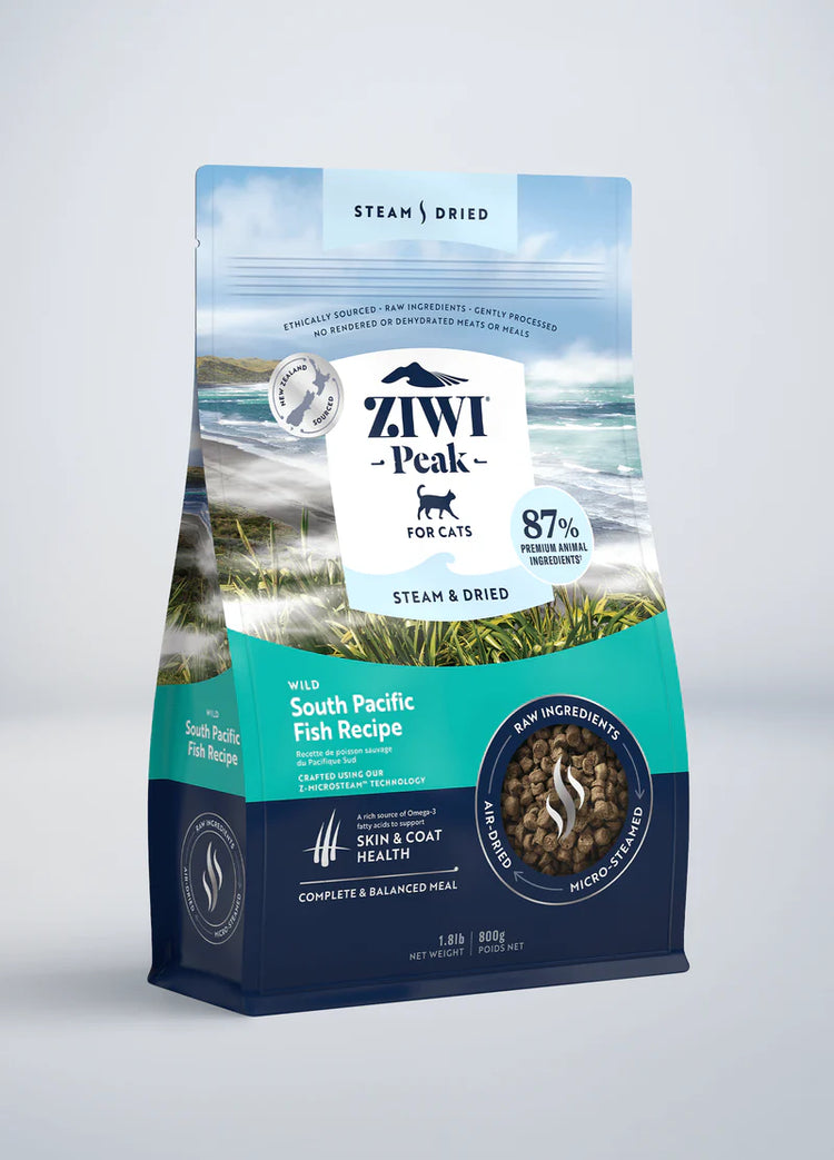 ZIWI Cat Steam Dried Fish Food