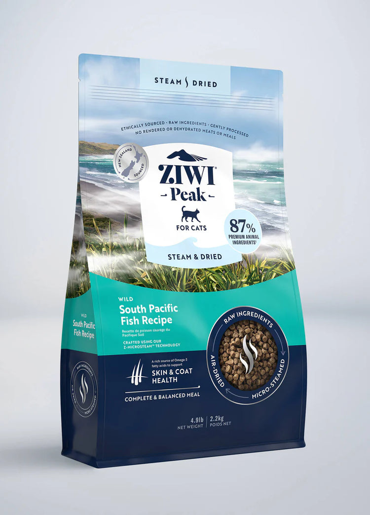 ZIWI Cat Steam Dried Fish Food