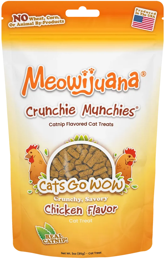 MEOW Treat Crunchie Munchie Chicken