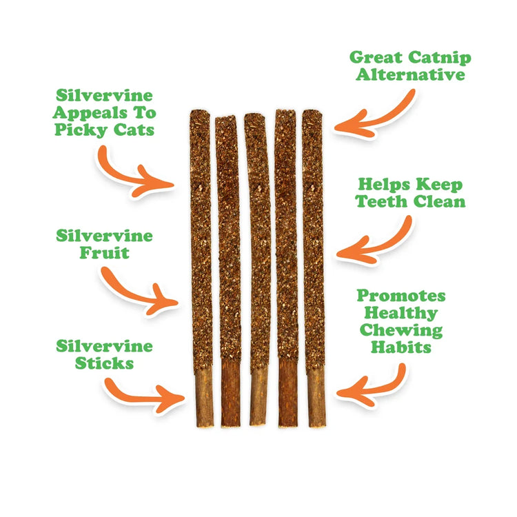 MEOW Silvervine Fruit Sticks