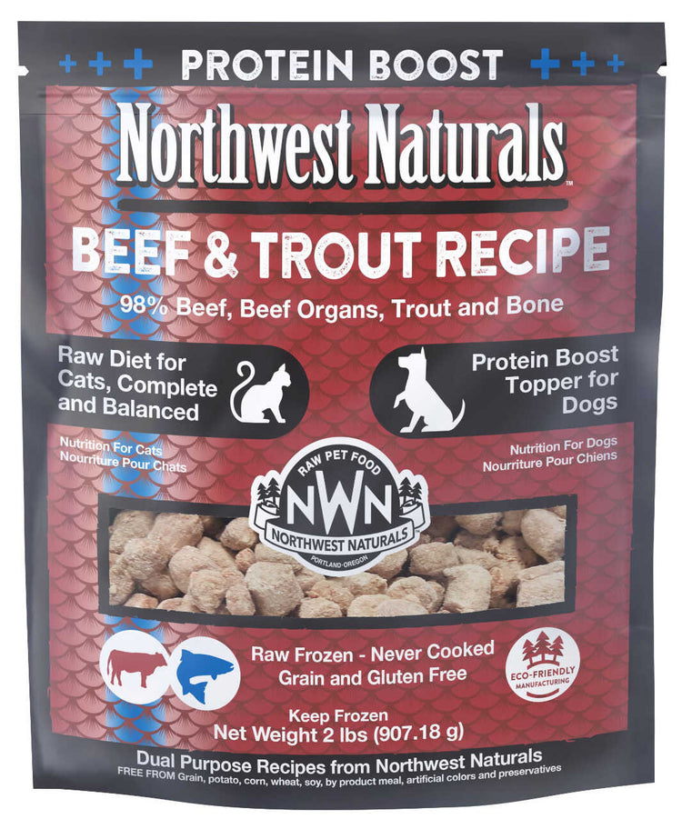 NWN Frozen Beef & Trout Nibbles