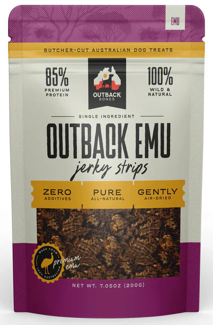 OB Emu Jerky Strips