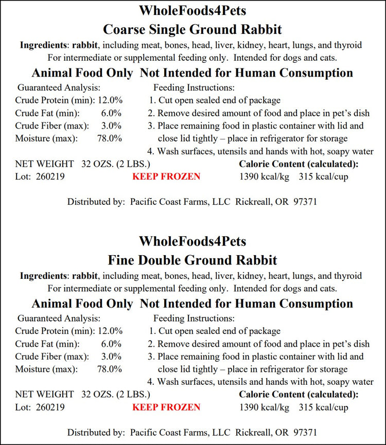 WFP Ground Rabbit