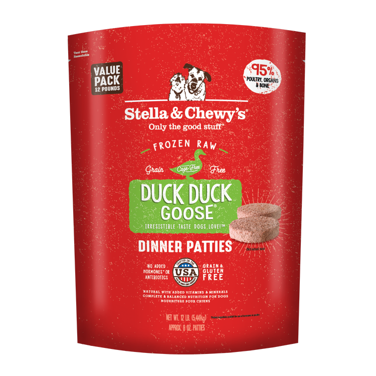 S&C Frozen Dinner Patties Duck
