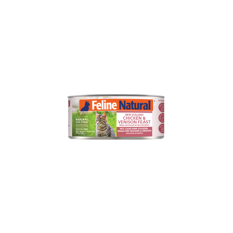 Feline Nat Canned Chicken & Venison Feast