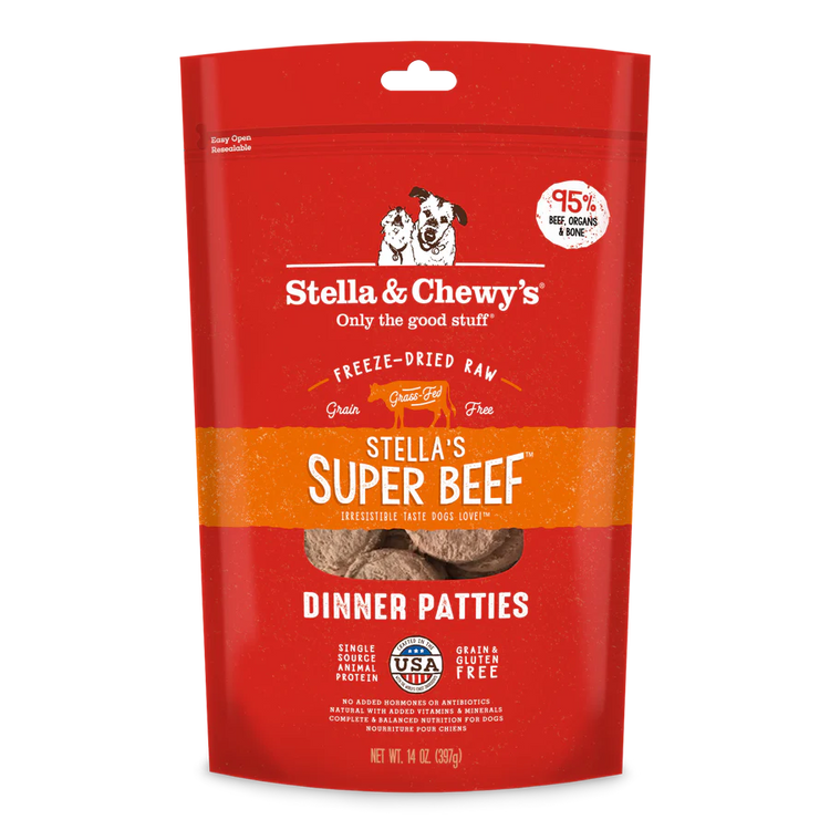S&C Freeze Dried Dinner Patties Beef