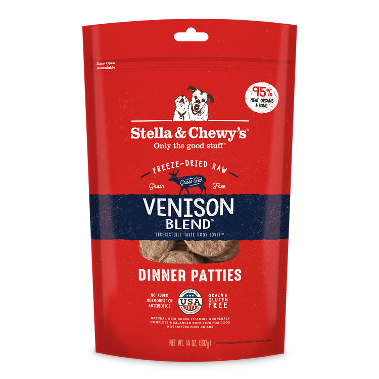 S&C Freeze Dried Dinner Patties Venison