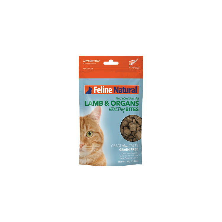 Feline Nat Freeze Dried Treats 1.76oz Lamb