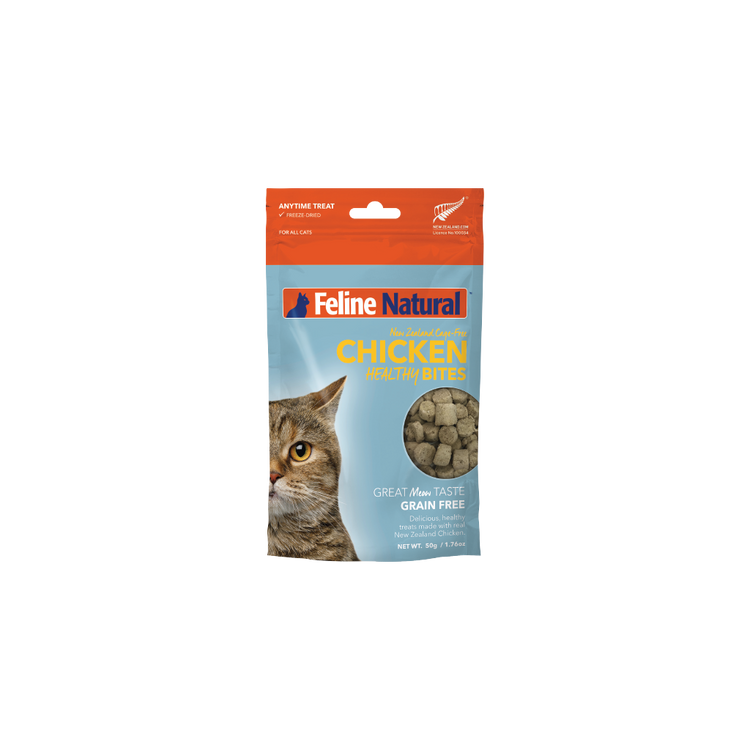 Feline Nat Freeze Dried Treats 1.76oz Chicken