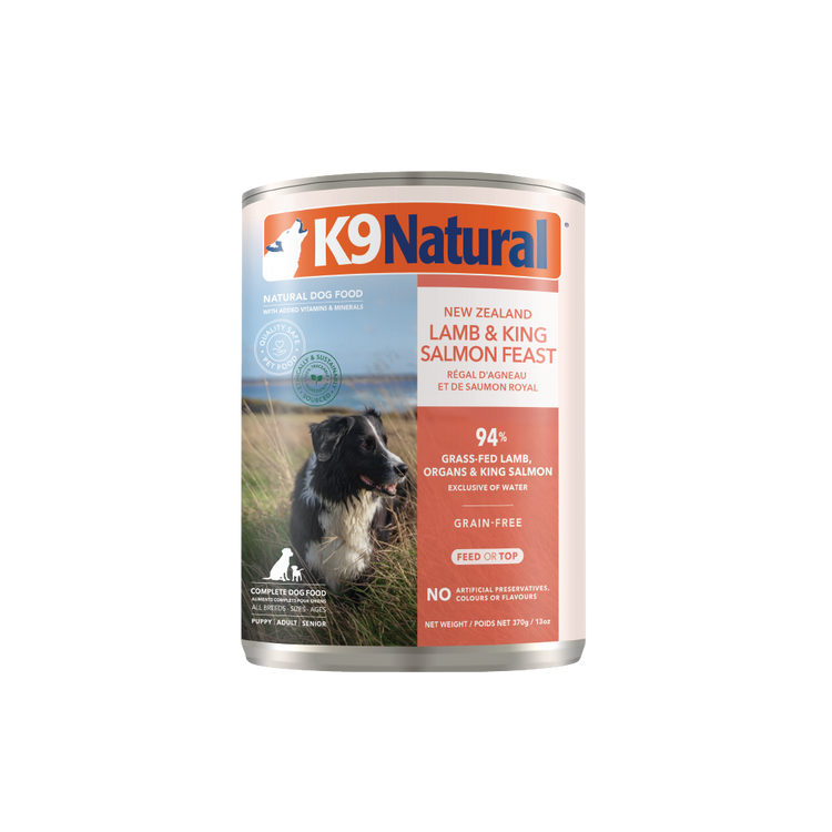 K9 Canned Lamb & Salmon Feast