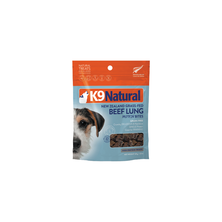 K9 Air Dried Beef Lung 2.1oz