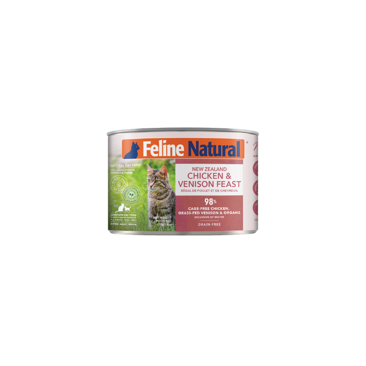 Feline Nat Canned Chicken & Venison Feast