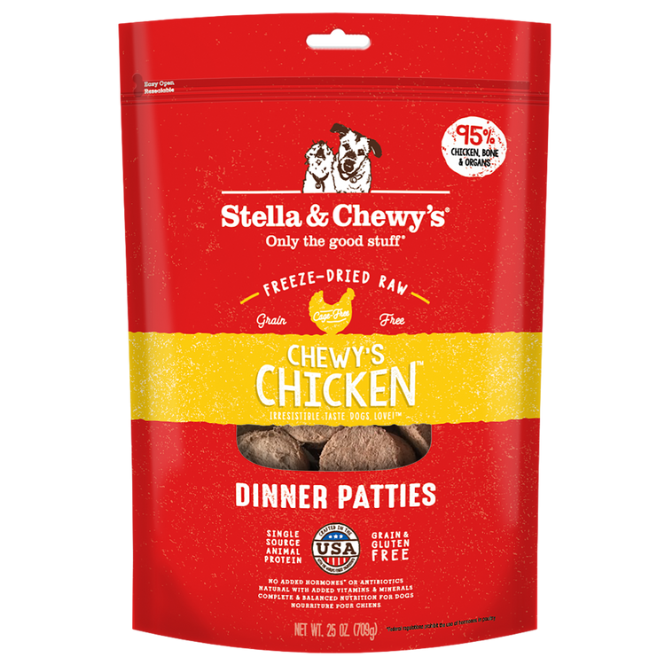 S&C Freeze Dried Dinner Patties Chicken