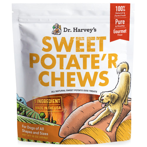 Dr H Sweet Potate'r Chews 16oz