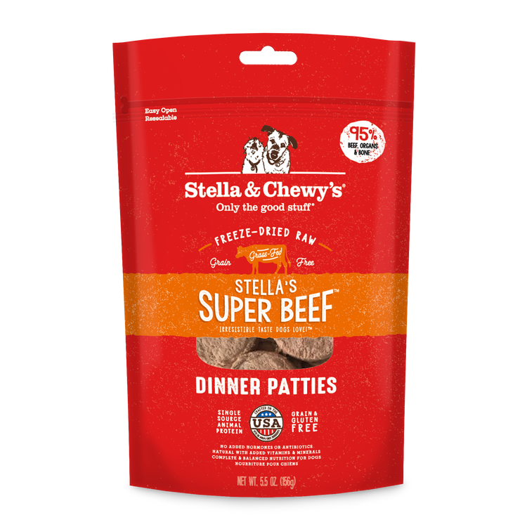 S&C Freeze Dried Dinner Patties Beef