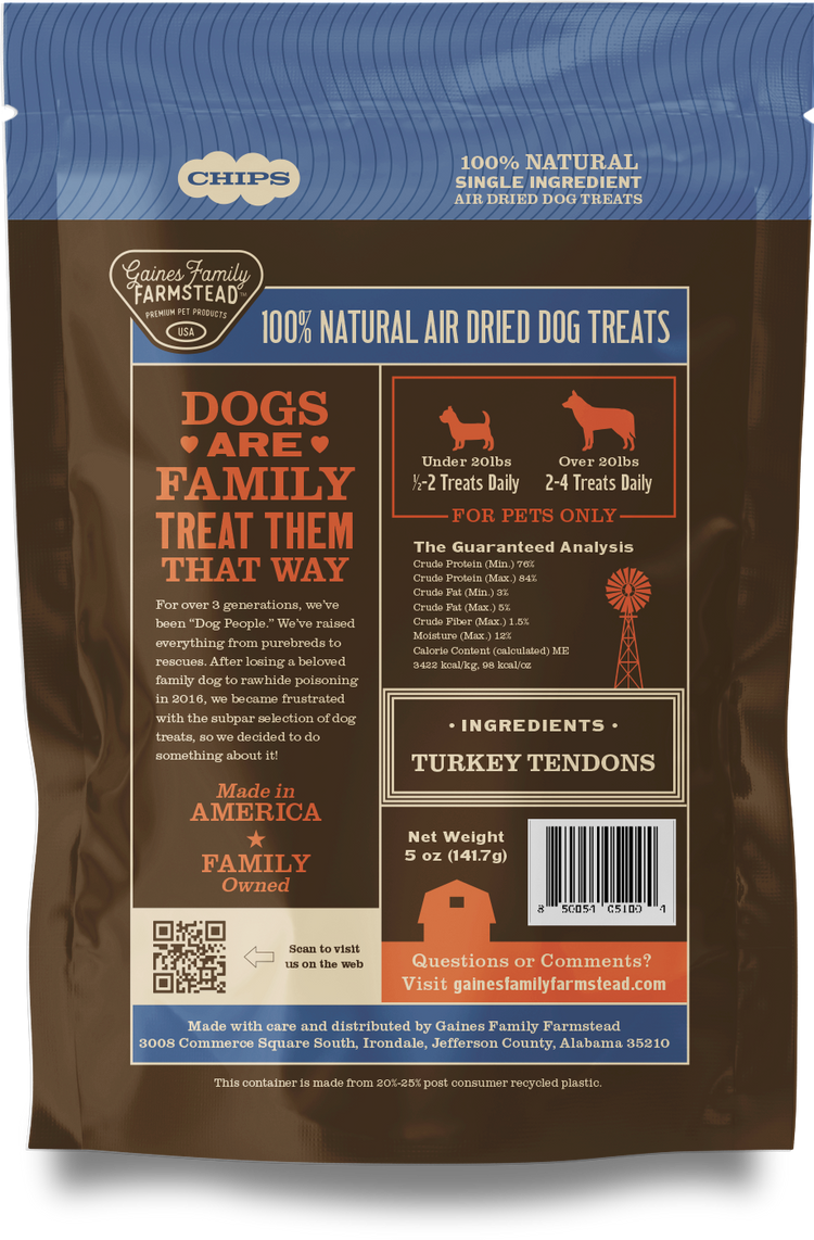 GFF Chips Turkey Tendon