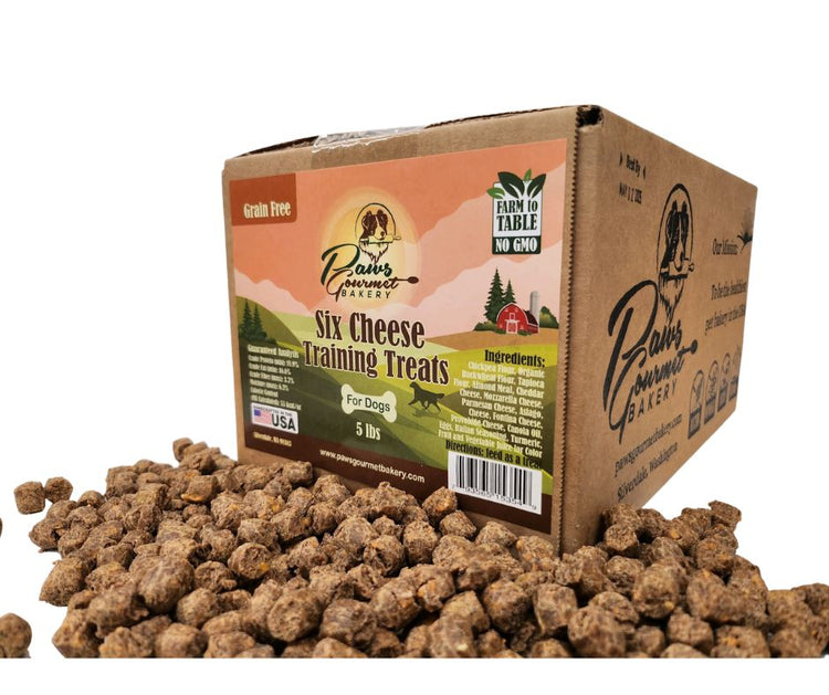 PGB Grain Free Six Cheese Training Treats (Preorder October Delivery)