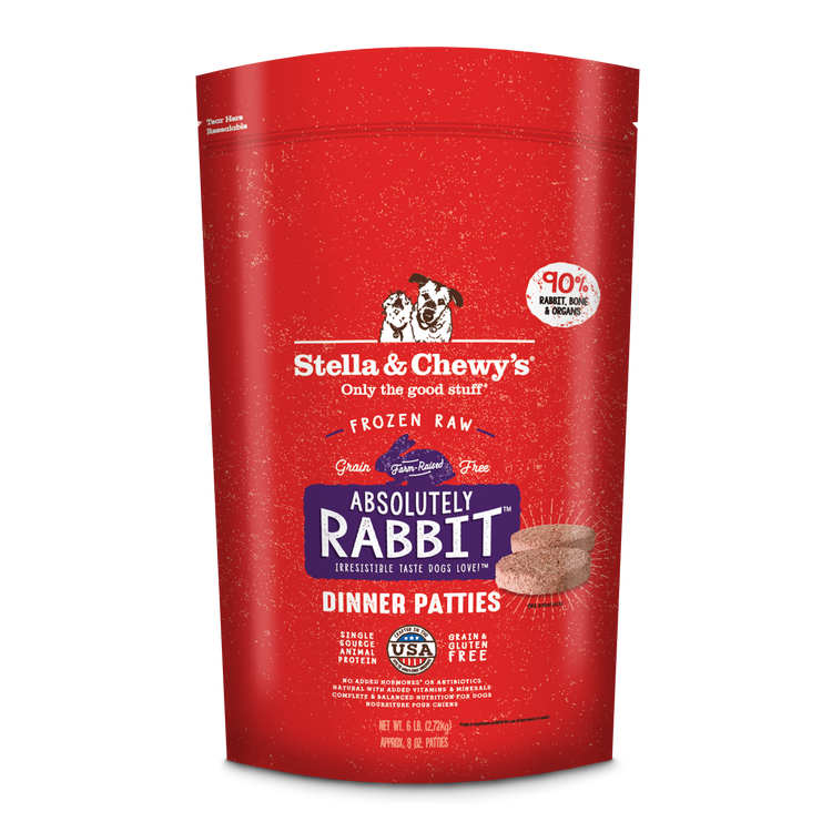 S&C Frozen Dinner Patties Rabbit