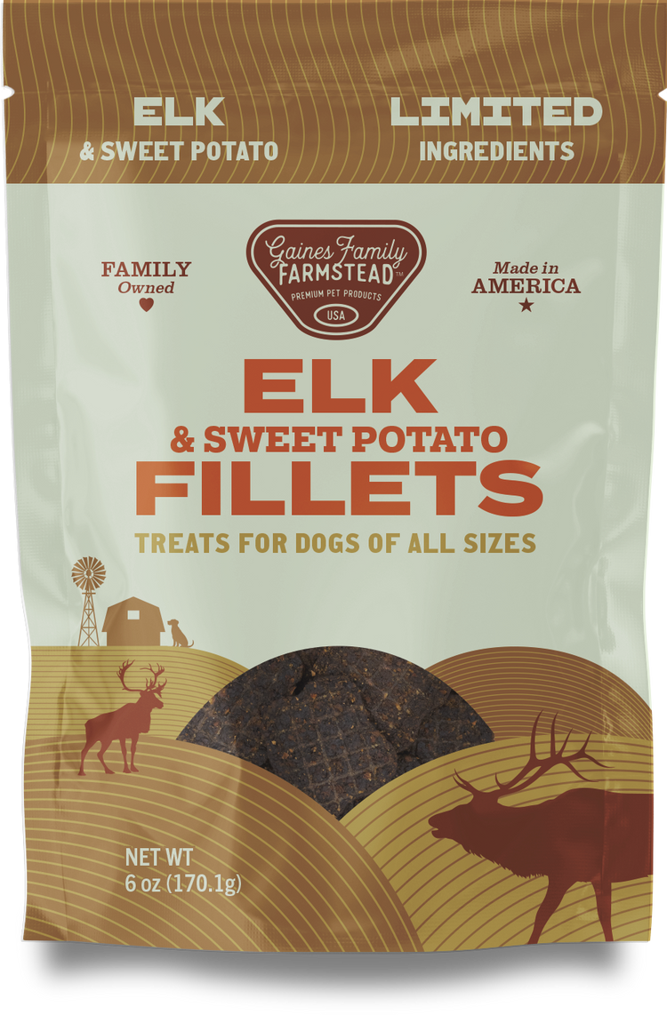 GFF Fillets Sweet Potato & Elk (Preorder October Delivery)