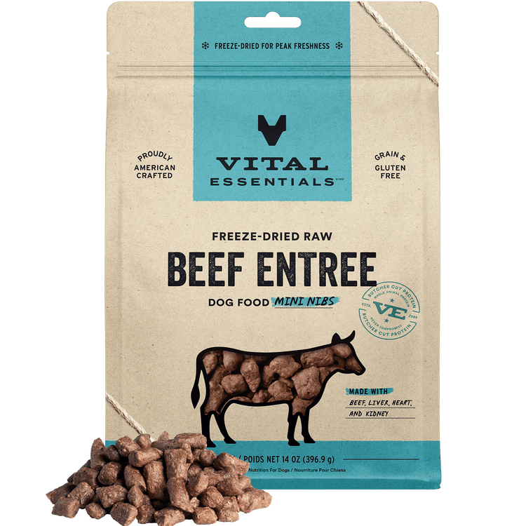 VE Freeze Dried Beef Mini Nibs (Preorder October Delivery)