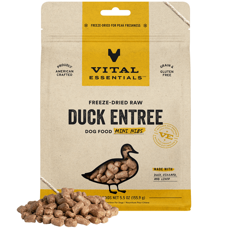 VE Freeze Dried Duck Mini Nibs