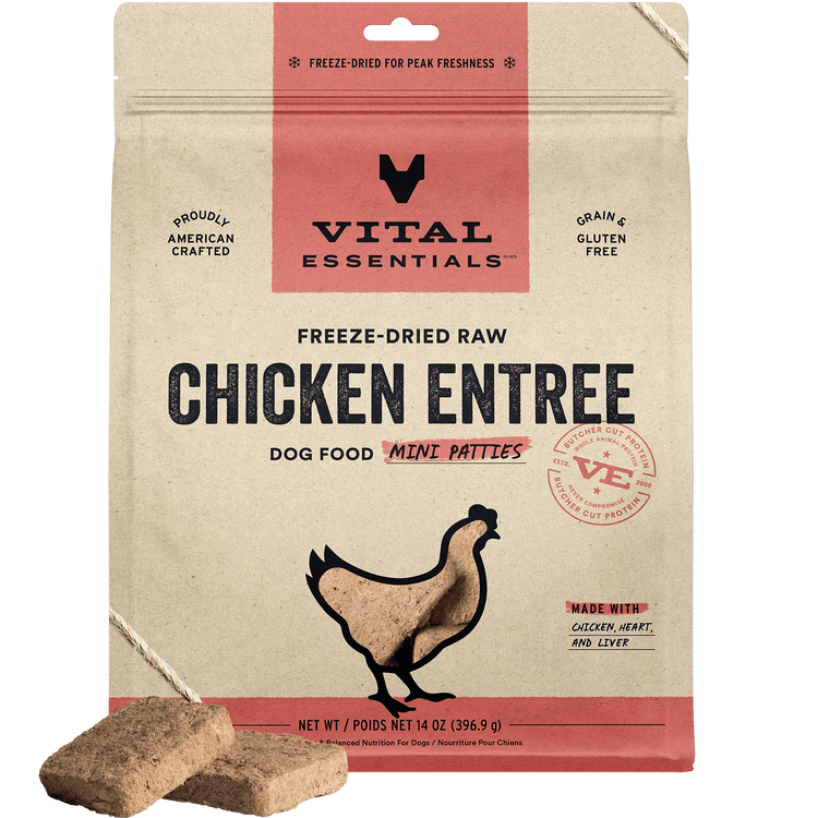 VE Freeze Dried Chicken Mini Patties