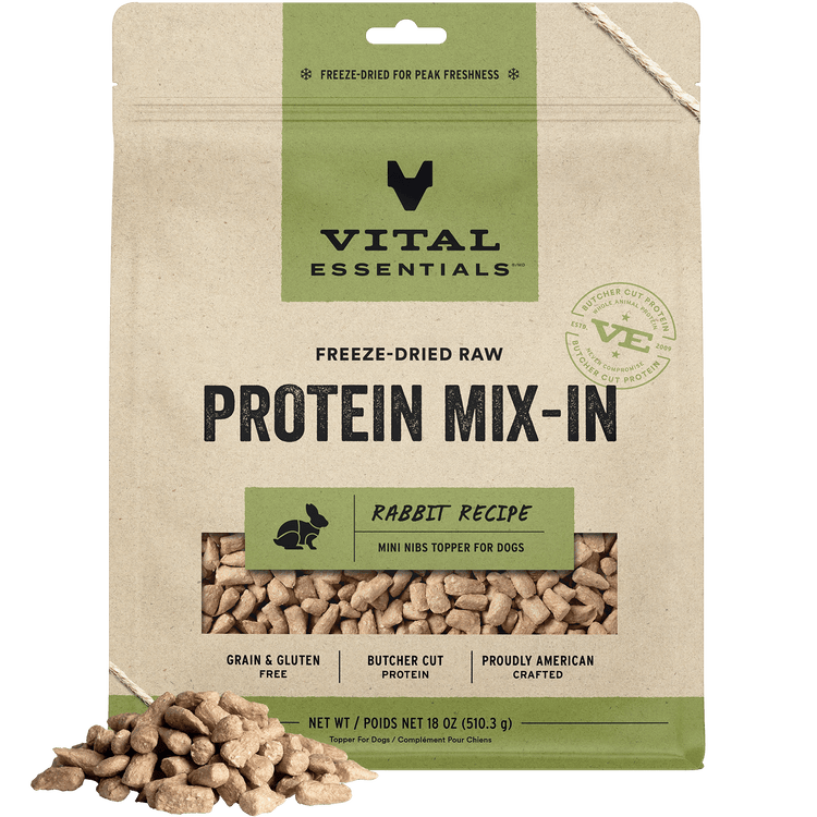VE Freeze Dried Rabbit Topper