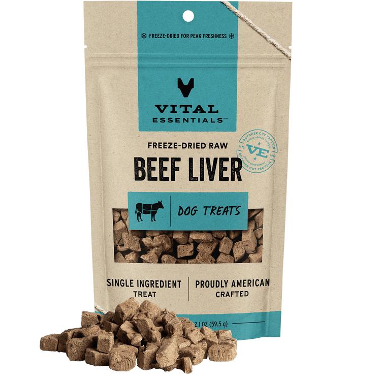 VE Freeze Dried Beef Liver Treat (Preorder October Delivery)
