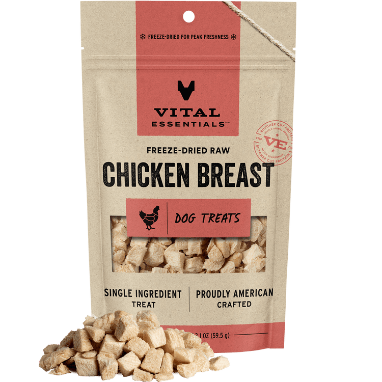 VE Freeze Dried Chicken Breast Treat (Preorder October Delivery)