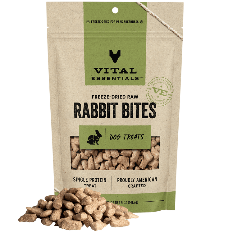 VE Freeze Dried Rabbit Bites Treat (Preorder October Delivery)