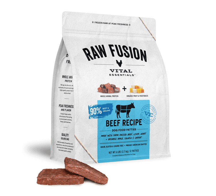 VE Frozen Fusion Beef Patties