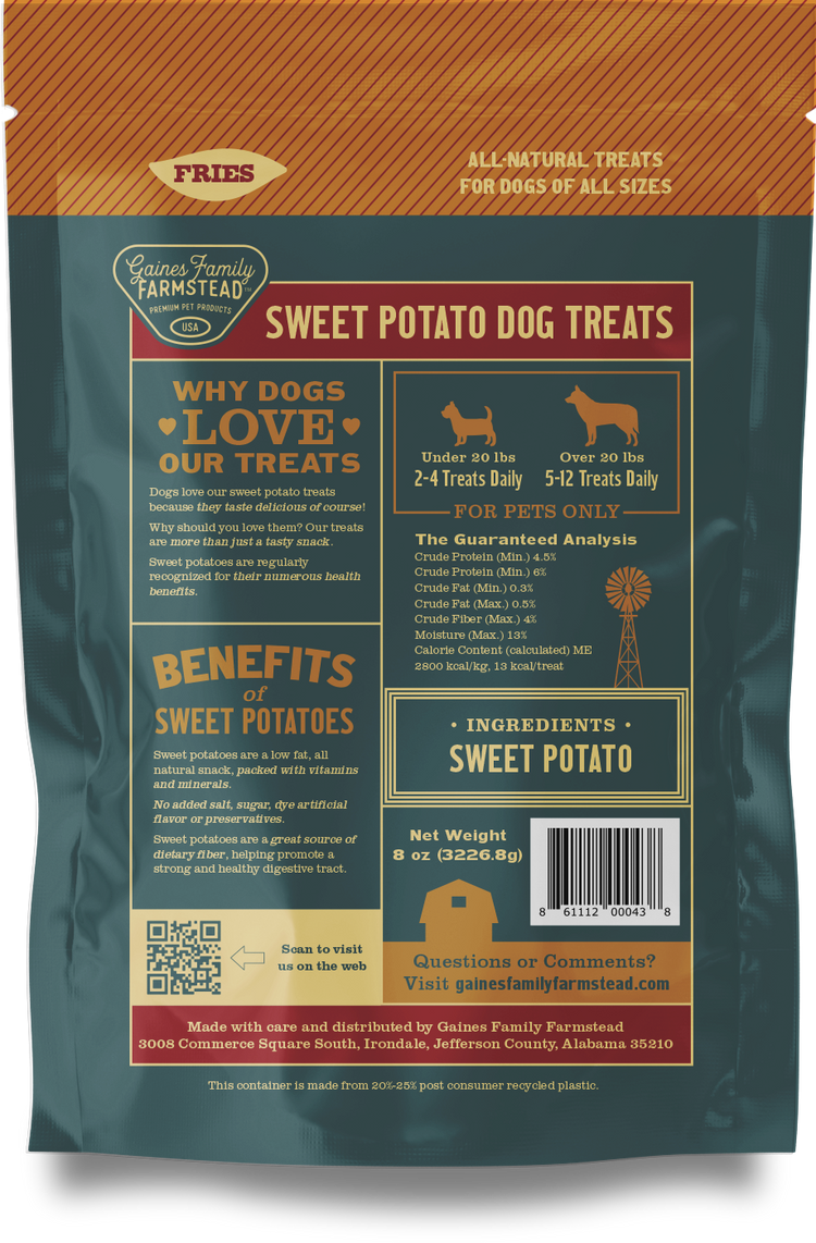 GFF Fries Sweet Potato 14oz
