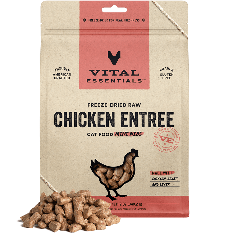 VE Cat Freeze Dried Chicken Mini Nibs (Preorder October Delivery)