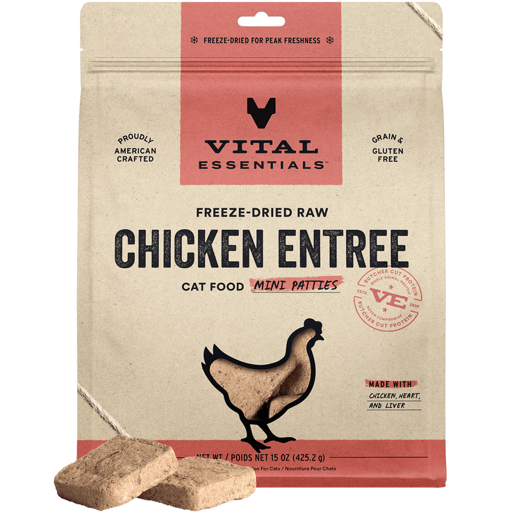 VE Cat Freeze Dried Chicken Mini Patties