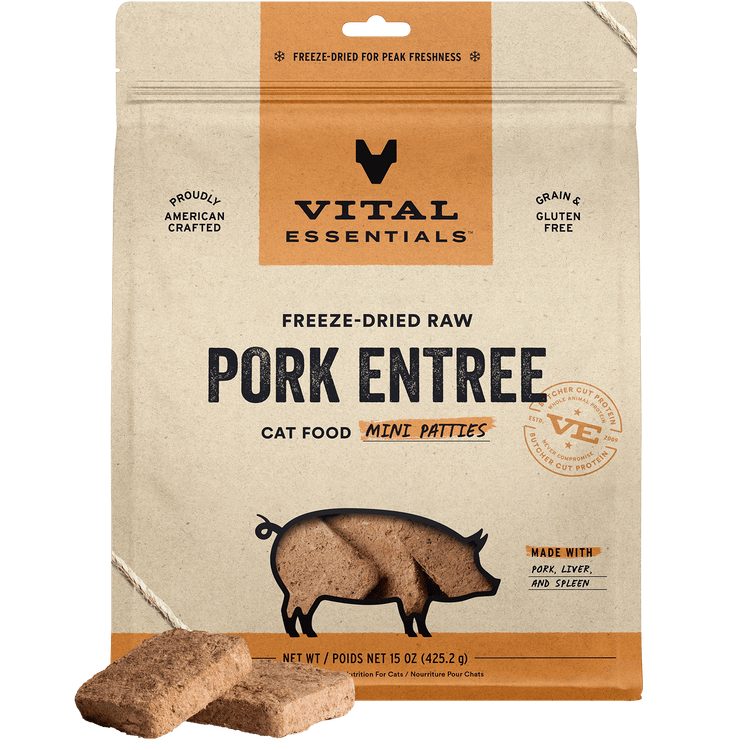 VE Cat Freeze Dried Pork Mini Patties