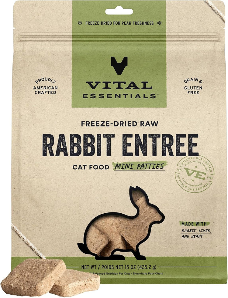 VE Cat Freeze Dried Rabbit Mini Patties