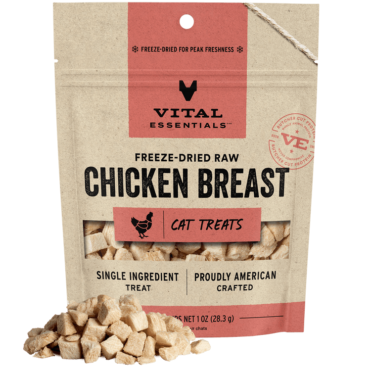 VE Cat Freeze Dried Chicken Breast Treat (Preorder October Delivery)