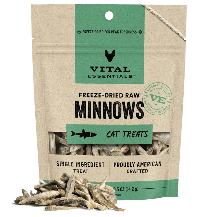 VE Cat Freeze Dried Minnows Treat (Preorder October Delivery)