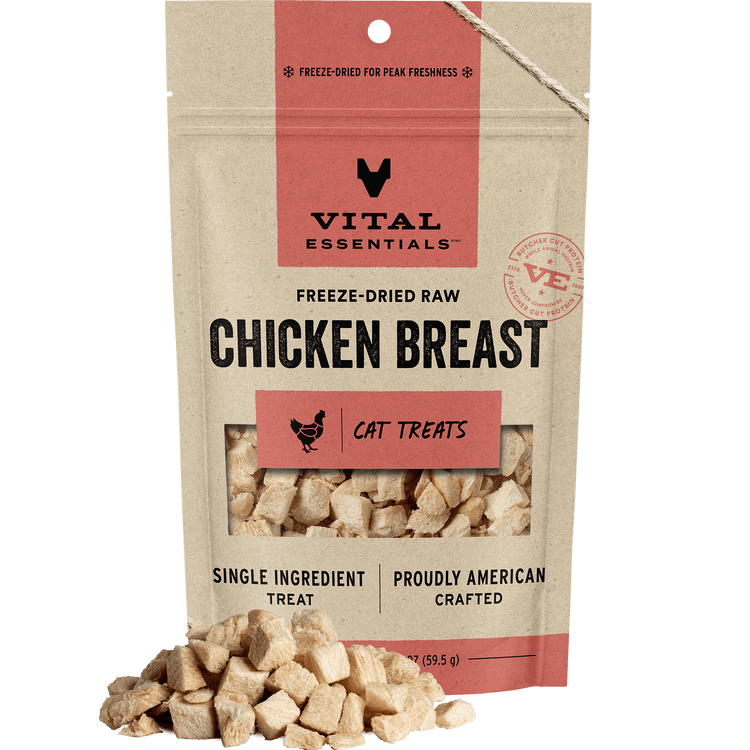 VE Cat Freeze Dried Chicken Breast Treat (Preorder October Delivery)