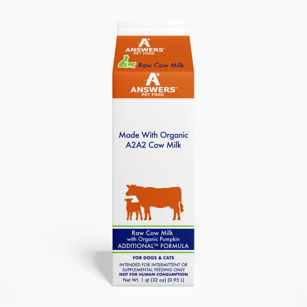 APF Fermented Raw Cow Milk Kefir w Pumpkin