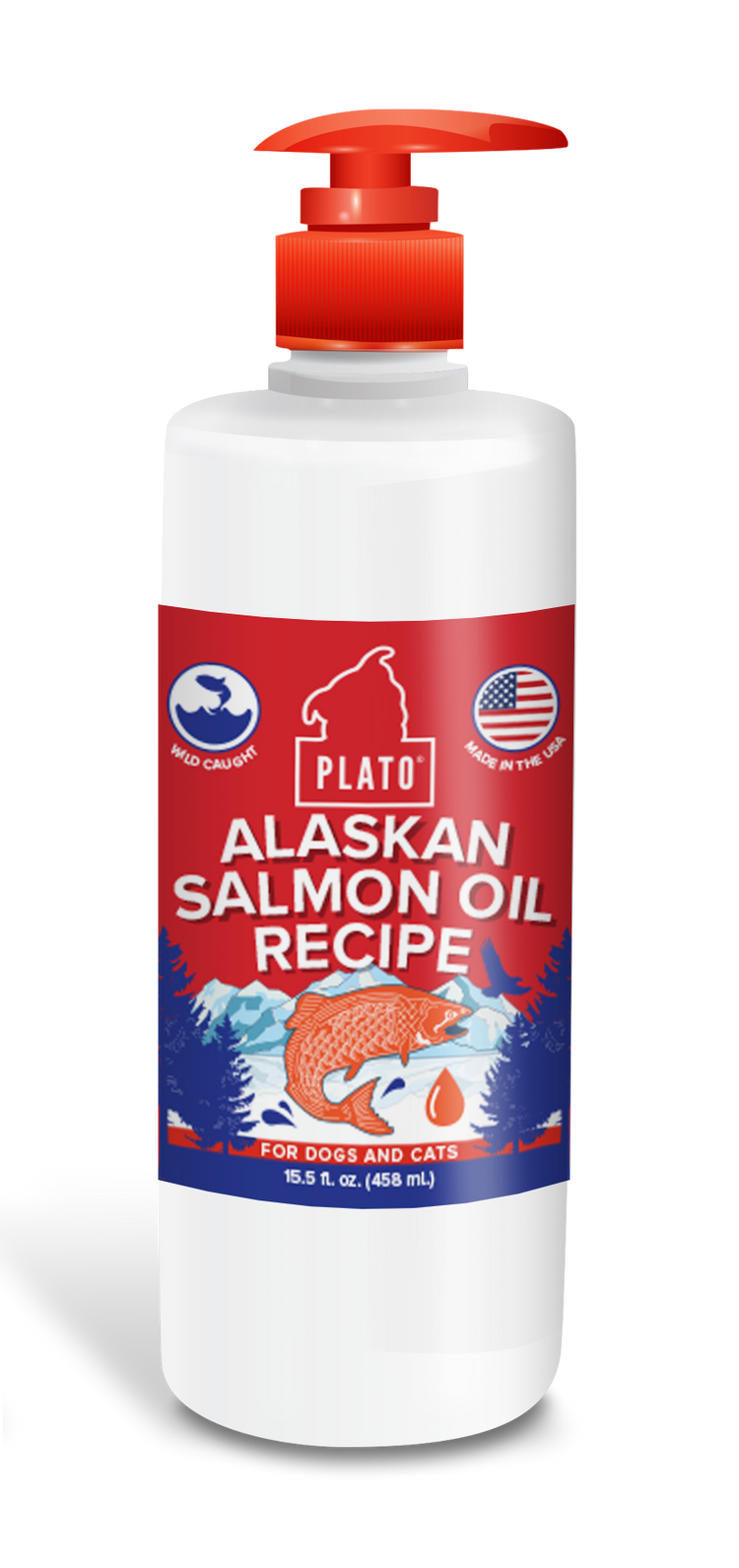 Plato Wild Alaskan Salmon Oil (Preorder October Delivery)